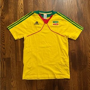 Vintage adidas Ethiopia soccer jersey size small